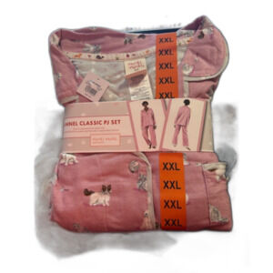 Munki Munki Pajama Pink (Sassy Cat) NWT Taylor Swift Cats XXL